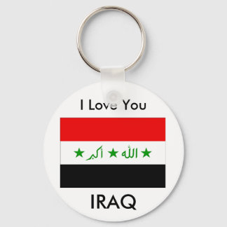I Kärlek You IRAQ Nyckelring