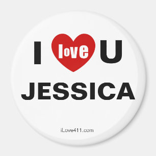 I Kärlek You Jessica Magnet