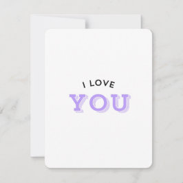 I Kärlek You Julkort