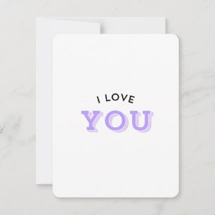 I Kärlek You Julkort