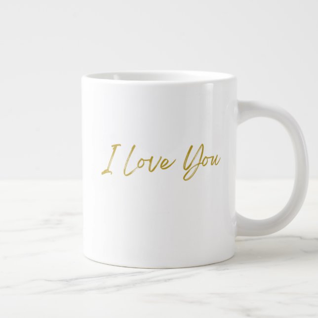 I Kärlek You Jumbo 20oz Mugg Jumbo Mugg (Höger)