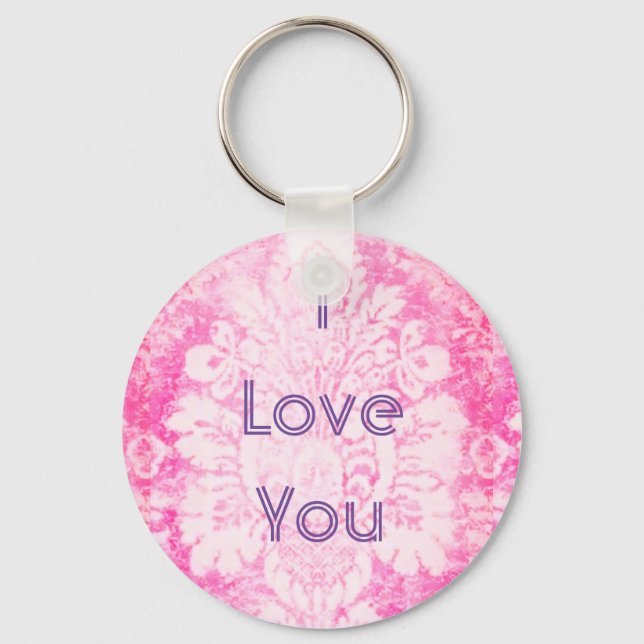 I Kärlek You ❤️ Keychain Nyckelring (Framsida)