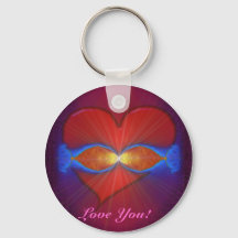 I Kärlek You Keychain