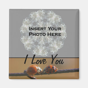 I Kärlek You Ladybugs Photo Magnet