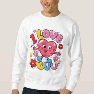 I Kärlek You Lång Ärmad Tröja