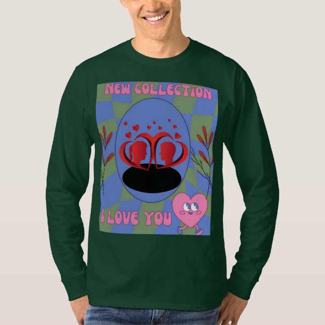 I Kärlek You Långärmad Tee (Framsida)