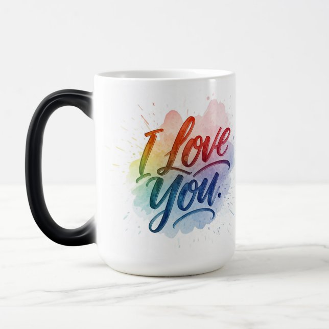 I Kärlek You Magisk Mugg (Vänster)