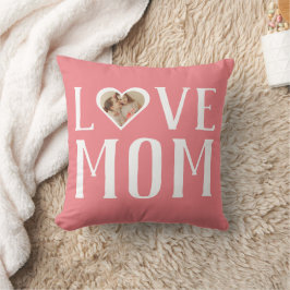I Kärlek You Mamma | Cute 1-foto Mors dag Kudde