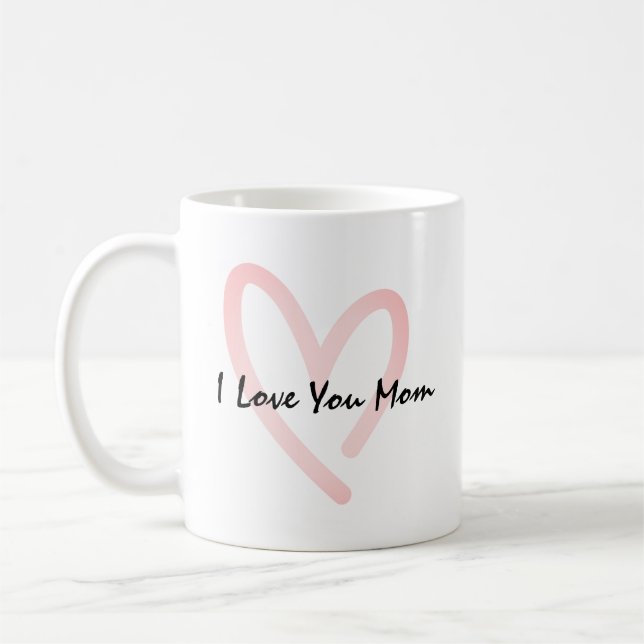 I Kärlek You Mamma Kaffemugg (Vänster)