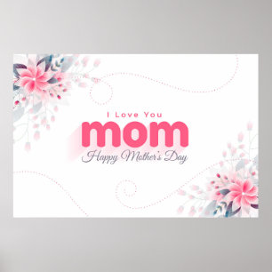 I Kärlek You Mamma (Lycklig Mors dag) Poster