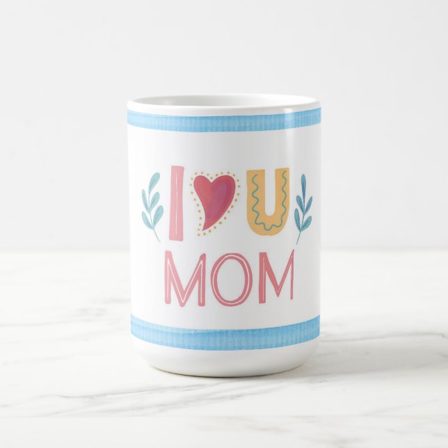 I Kärlek You Mamma Mors dag Coffee Mugg (Center)