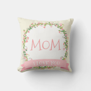 I Kärlek You Mamma Mors dag DEKORATIV KUDDE