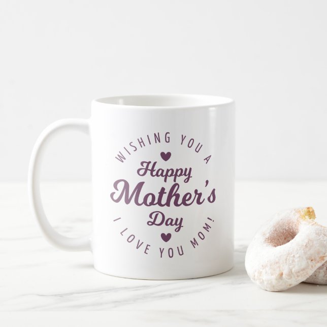 I Kärlek You Mamma Mors dag | Kaffe Mugg (Med munk)