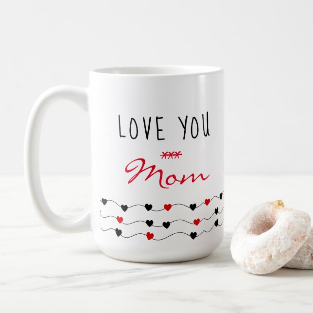 I Kärlek You Mamma | MORS DAG Kaffemugg (Med munk)