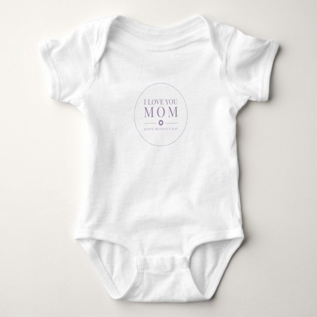 I Kärlek You Mamma Mors dag | Kostym T Shirt (Framsida)