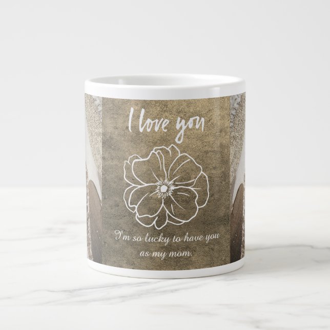I kärlek You Mamma,Mors dag Specialty Mugg Jumbo Mugg (Framsidan)