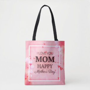 I Kärlek You Mamma Mors dag Tote Bag Tygkasse