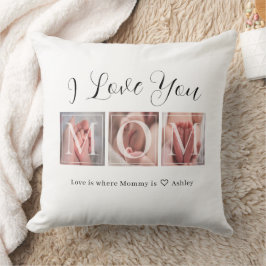 I Kärlek You Mamma Photo Gift Kudde