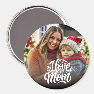 I Kärlek You Mamma Photo Keepsaké Magnet