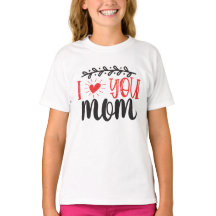 I kärlek You Mamma Shirt, Mamma Kärlek Shirt, Mors
