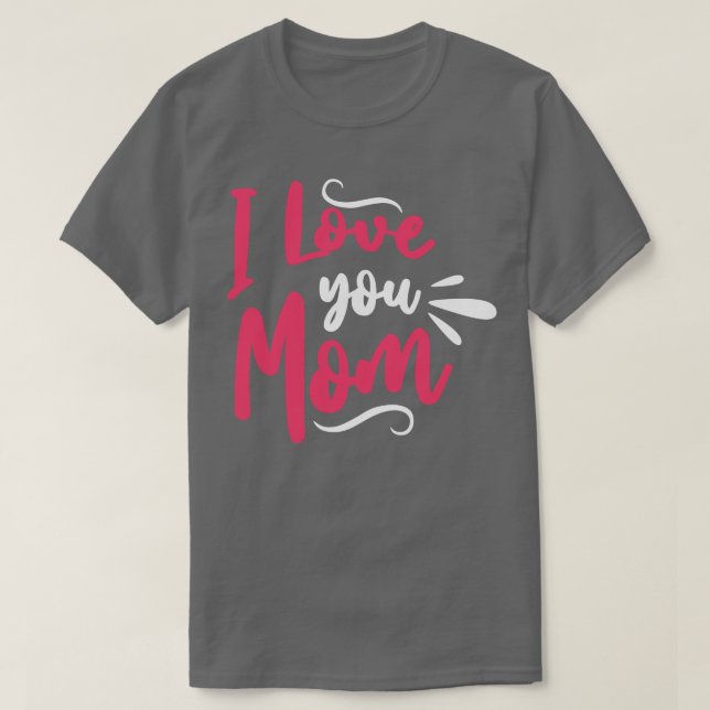 I Kärlek You Mamma T Shirt (Design framsida)