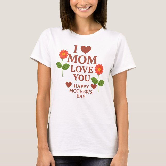 I Kärlek You Mamma T-shirt (Framsida)