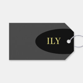 "I Kärlek You" Märkre Presentetikett