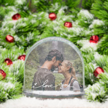 I Kärlek You Modern Script Photo