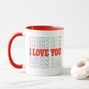 I Kärlek You Mugg - Alla hjärtans dag - upprepa hj