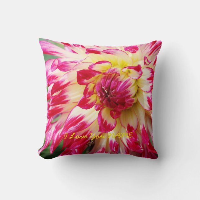 I Kärlek You NAMN Kudde (Framsida)