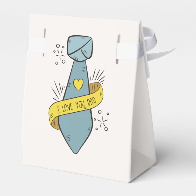 I Kärlek You Pappa Fars dag | Favoritruta Presentaskar (Baksidan Sidan)