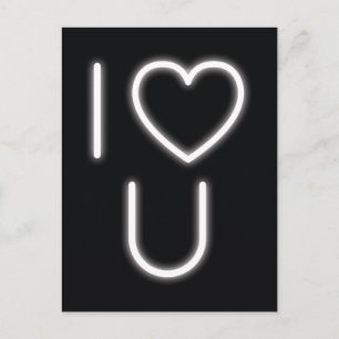 I Kärlek You Postcard Vykort
