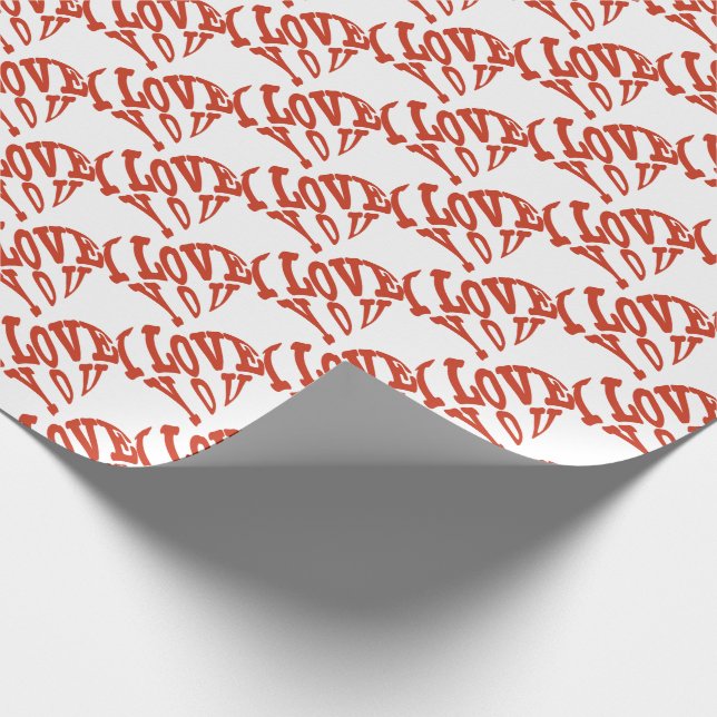 I kärlek You Presentpapper (Hörn)