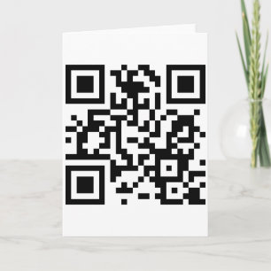 I Kärlek You - QR-kod Kort