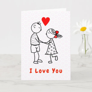 I Kärlek You - Romantic Kort