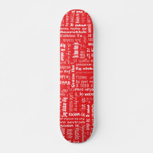 I Kärlek You Skateboard Bräda 20 Cm