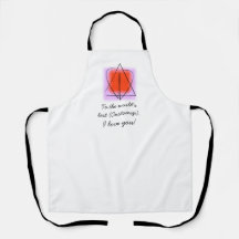 I Kärlek You, stjärna av David/Heart Apron