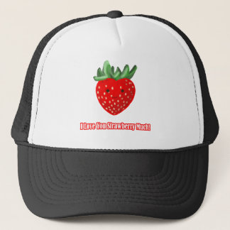 I Kärlek You Strawberry Mycket Keps
