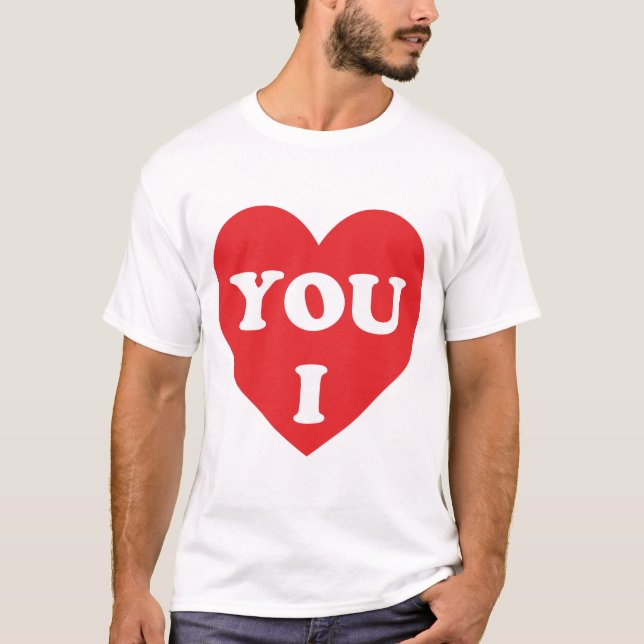 I Kärlek You T Shirt (Framsida)