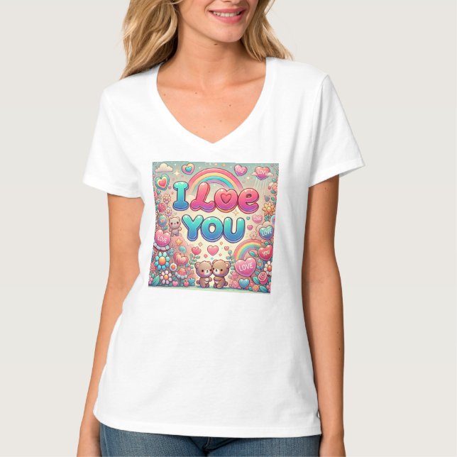 I Kärlek You T Shirt (Framsida)