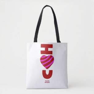I Kärlek You Tote Bag Tygkasse