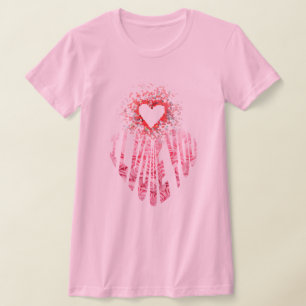 "I Kärlek you" Trái Tim Hoa Hong ng - Thiatur t Ké Shirt