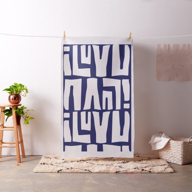 I kärlek You Tribal Tyg (In Situ)