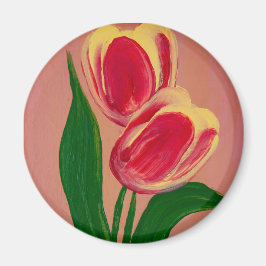 I Kärlek You Tulip Mycket Magnet