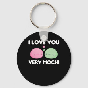 I Kärlek You Väldigt Mochi - Kawaii Mochi Ice Cr Nyckelring