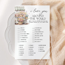 I Kärlek You Värld runt Market Möhippa Game