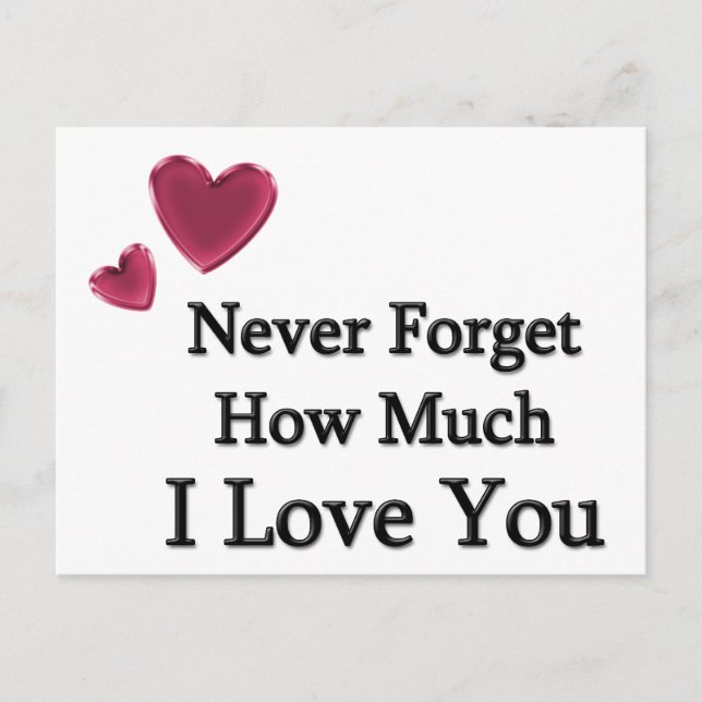 I Kärlek You Vykort (Framsida)