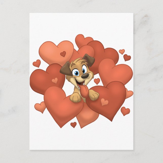 I Kärlek You Vykort (Framsida)