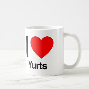 i kärlek yurts kaffemugg