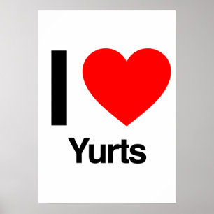 i kärlek yurts poster